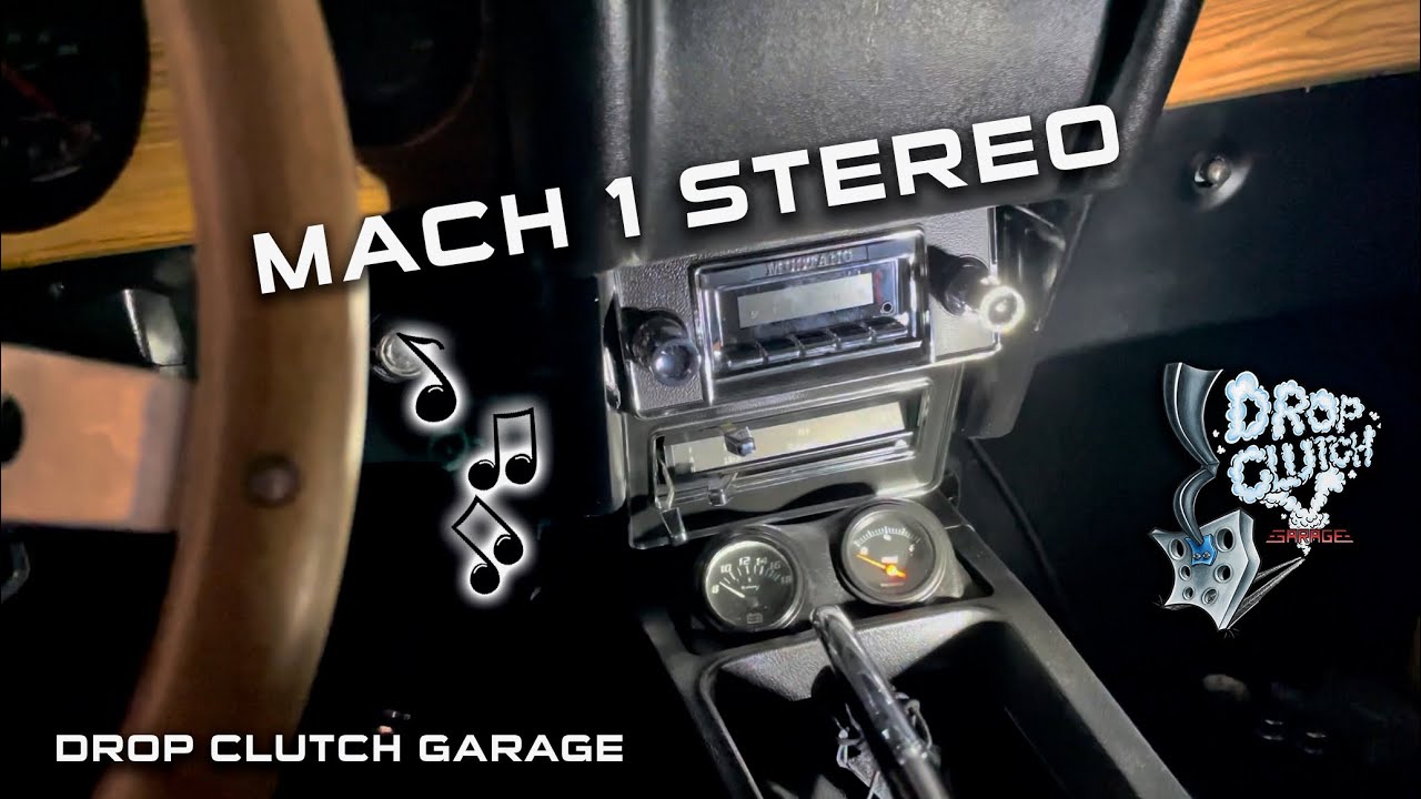Classic Car Stereo Upgrade - Custom Autosound - Mach 1