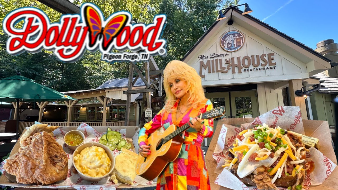 Miss Lillian's NEW Mill House Restaurant Review At Dollywood - Pigeon Forge TN