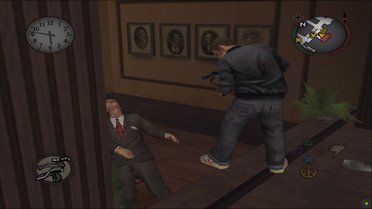 Bully PS2 - Hiting Dr. Crabblesnitch