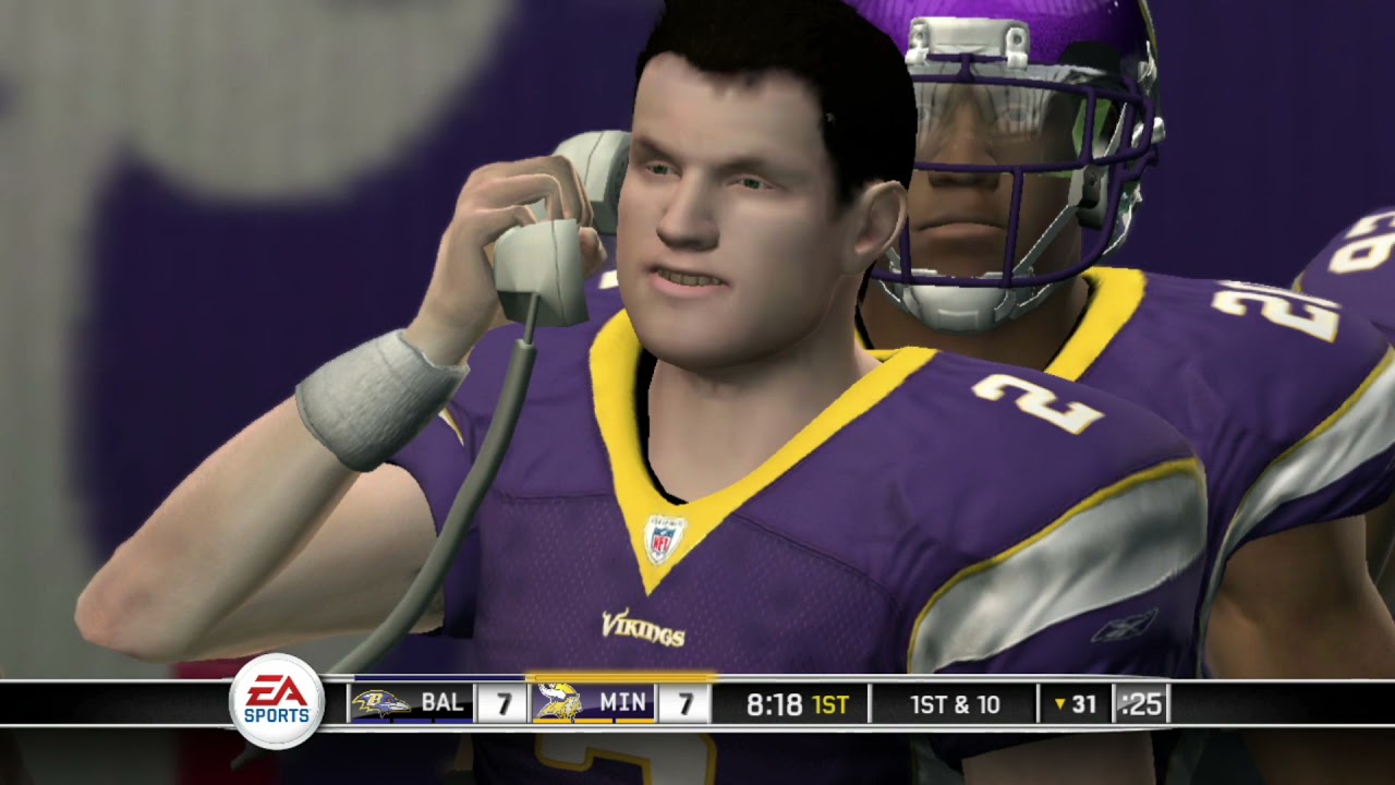 Madden 10 #145 Ravens @ Vikings Week 6