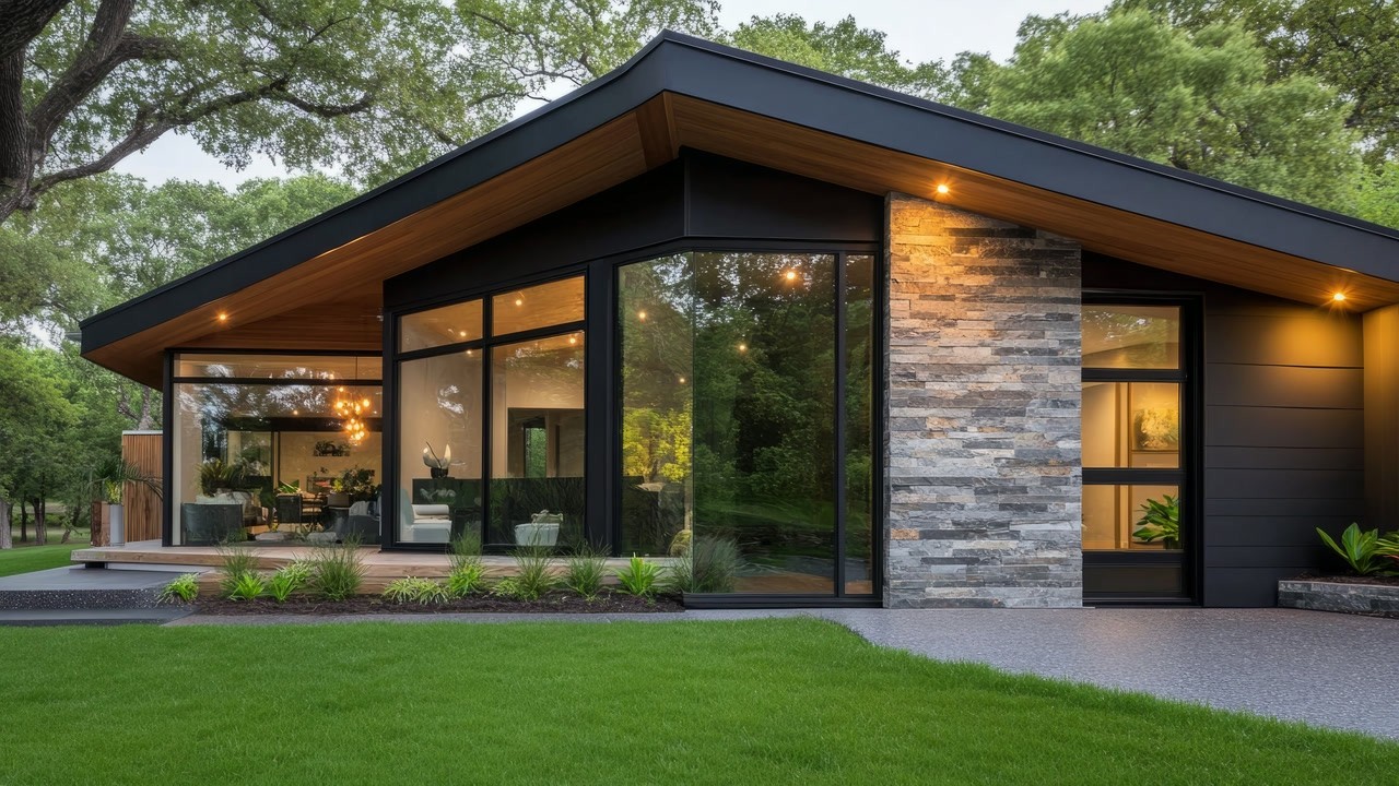 Luxury Modern House Exterior Design: The Secret to Cohesive Entry and Living
