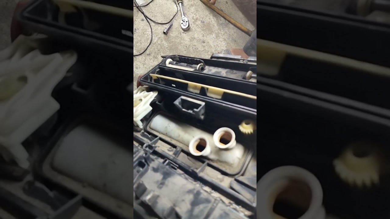 Audi a4 cooling coil change