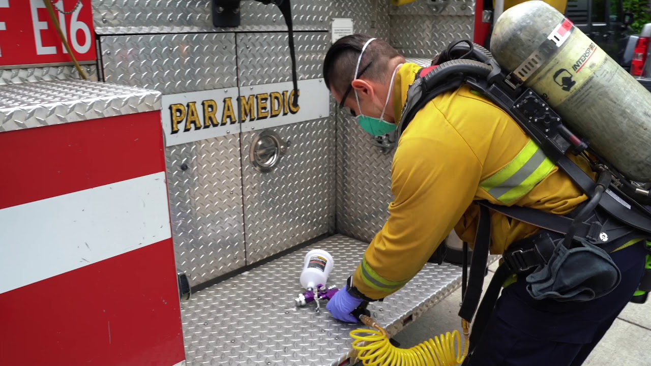 ACFD Decon In-Service (sprayer set-up version)