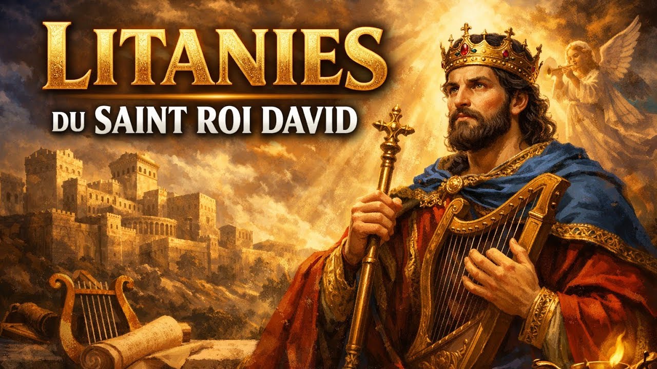 👑 LITANIES CHANTÉES du SAINT ROI DAVID 👑