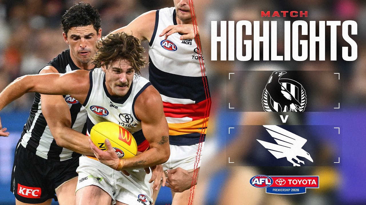 Collingwood v Adelaide Highlights | Round 1, 2026 | AFL