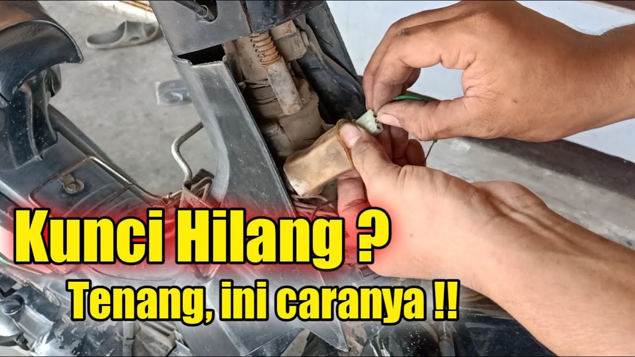 2 cara menghidupkan motor tanpa Kunci | how to start a motorbike without a key