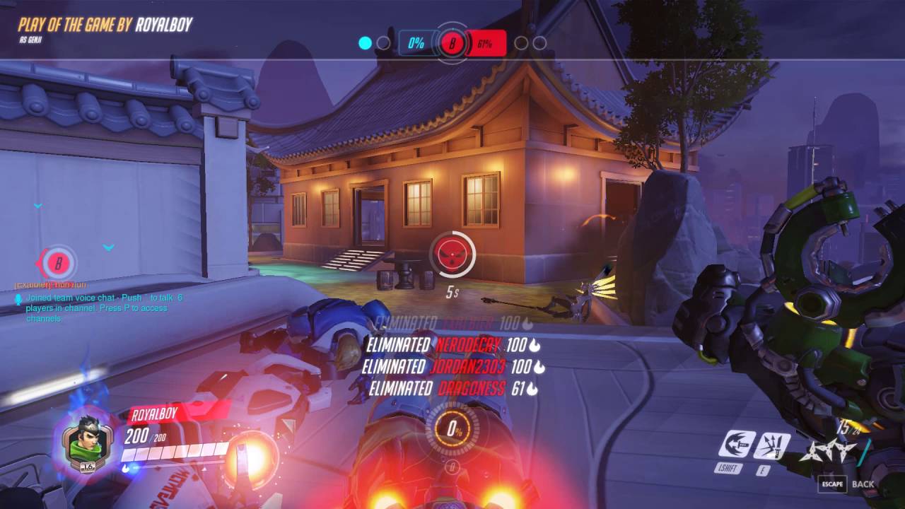 Overwatch Shenji Pentakill!