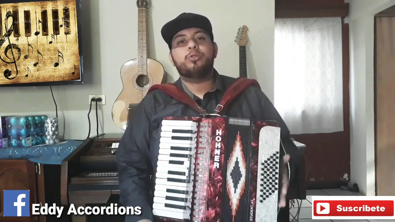 Ni parientes somos tutorial para acordeon de teclas