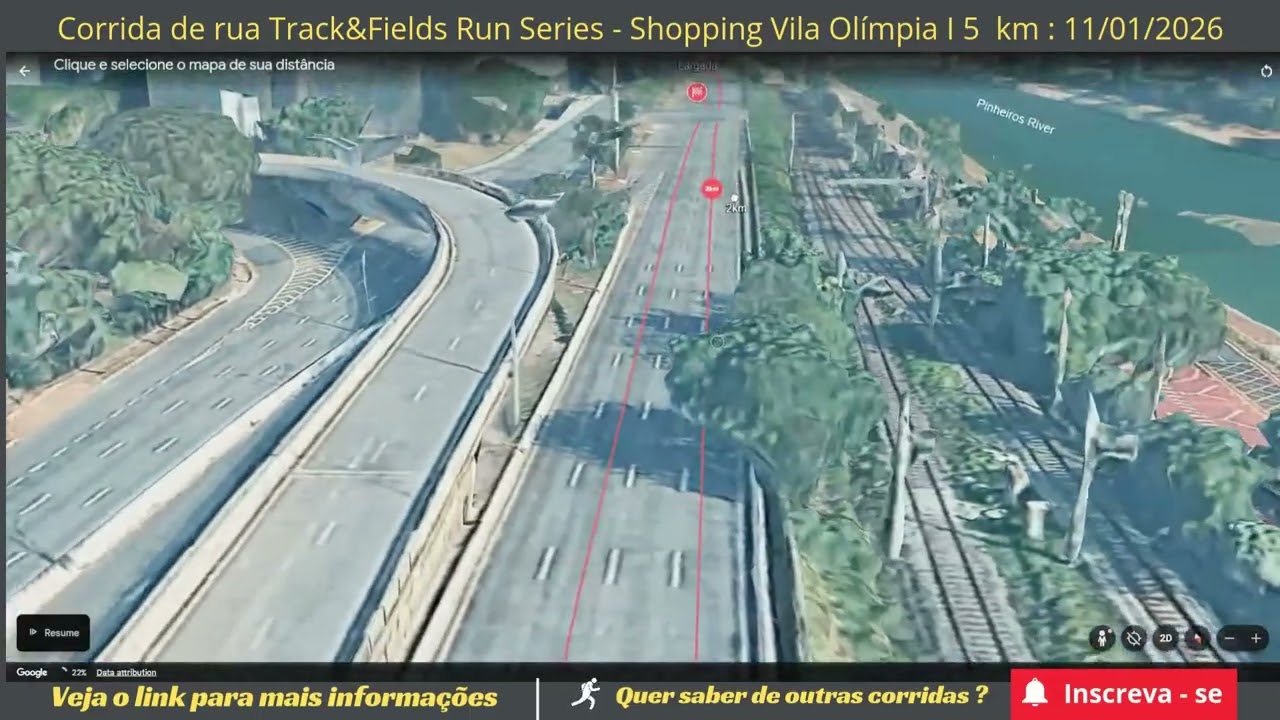 ⚡️Corrida 5K! Santander Track&Field Vila Olímpia 2026: Pura adrenalina!