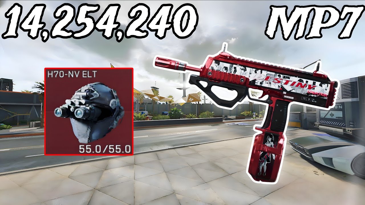 Meta SMG MP7 With Max Accuracy, Space City Hard | Delta Force Mobile 