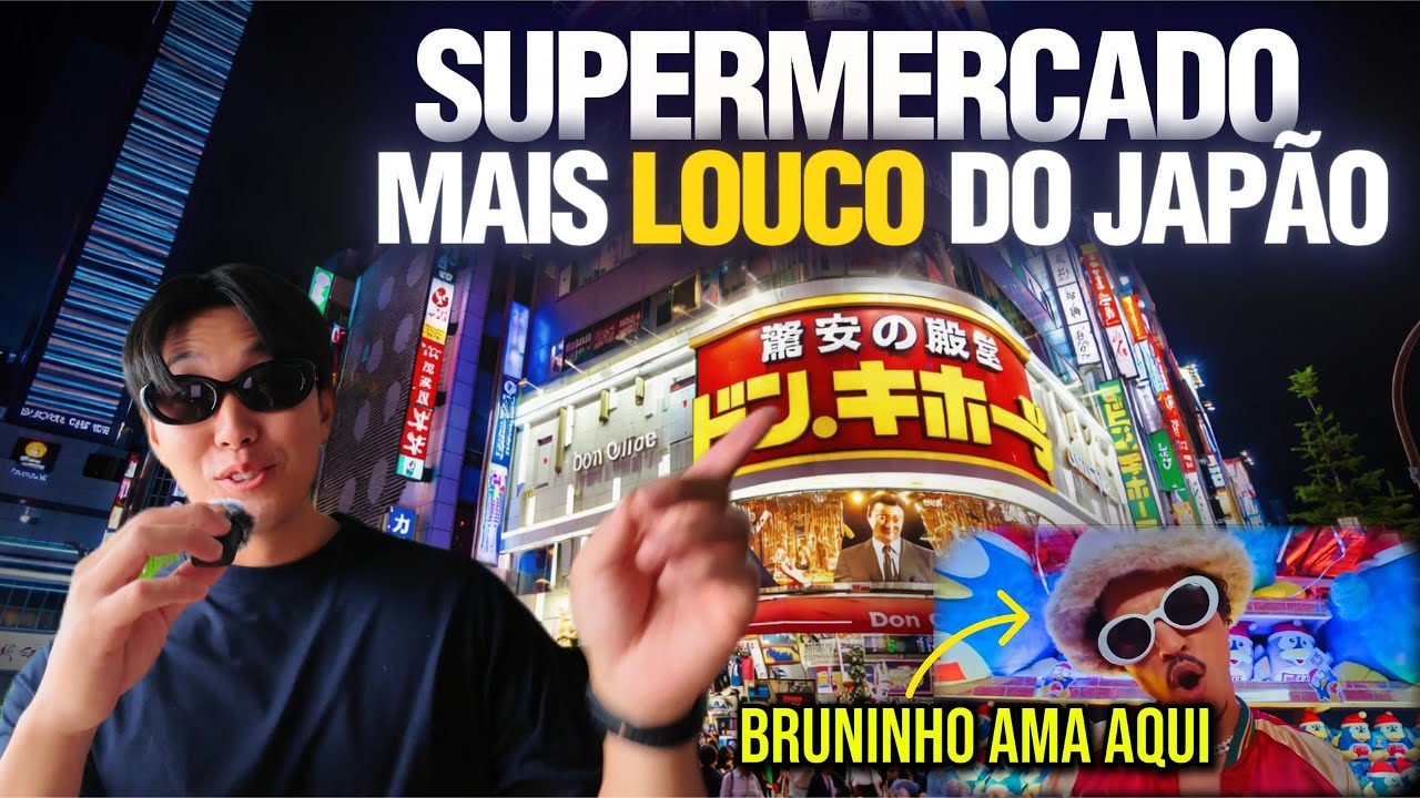 Conheça o supermercado mais louco do Japão 🇯🇵