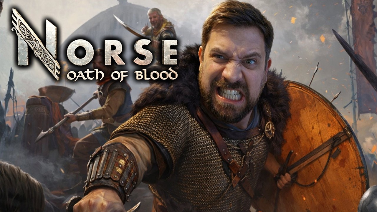 Ein neues Dorfbau Wikinger Spiel! ★ NORSE: Oath of Blood [ 4K LIVE PC GAMEPLAY ]