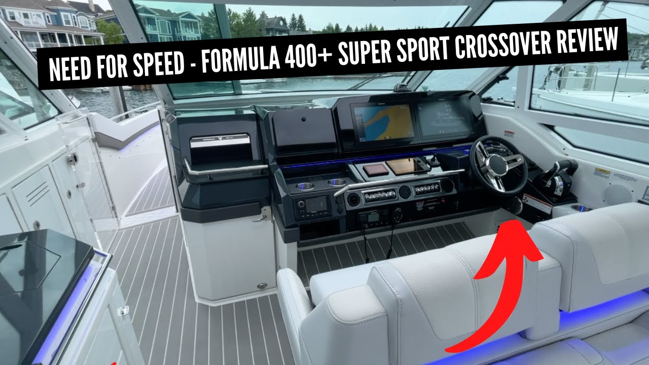 Formula 400 Super Sport Crossover Yacht Review - Pure Speed