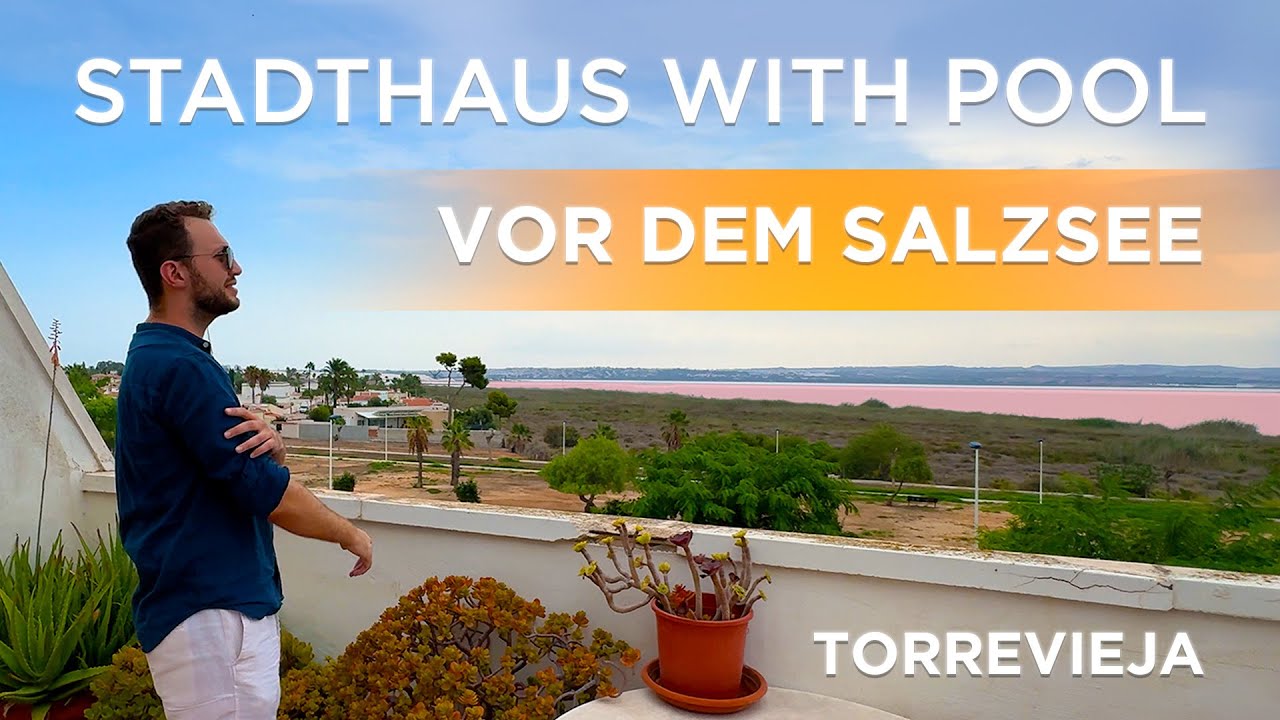 Stadthaus mit privatem Solarium und Gemeinschaftspool in Urb. Baños de Europa in Torrevieja