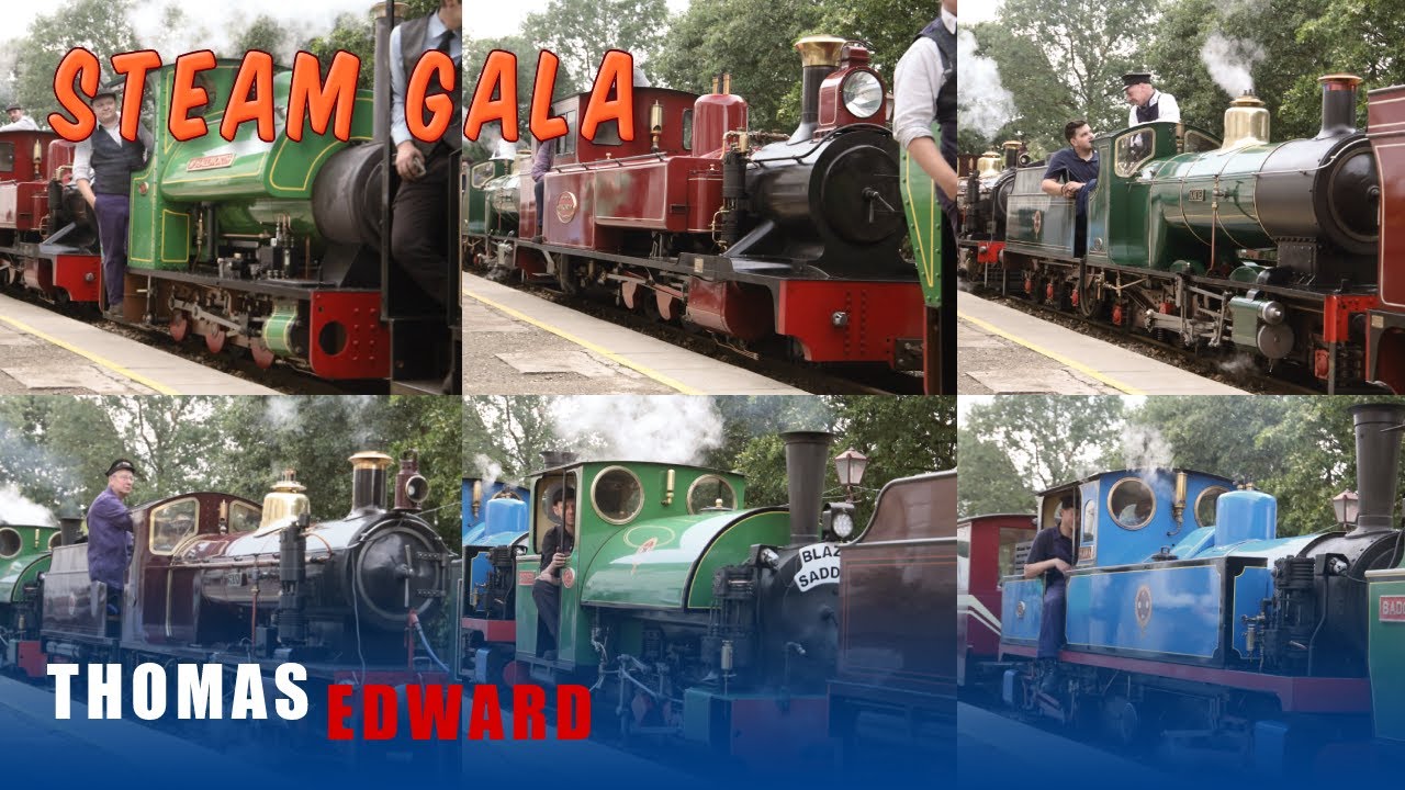 Гала-концерт Kirklees Light Railway Steam Gala 2025 «Лучшая узкая колея»