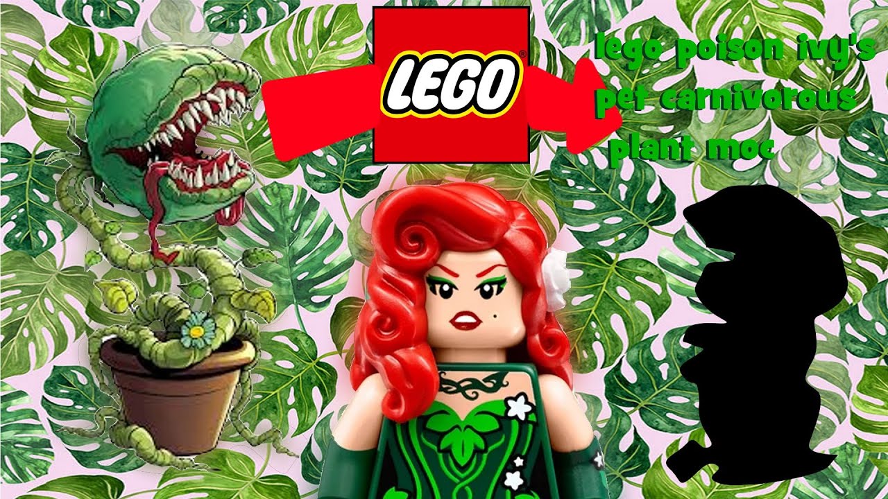 lego poison ivy's carnivorous plant moc