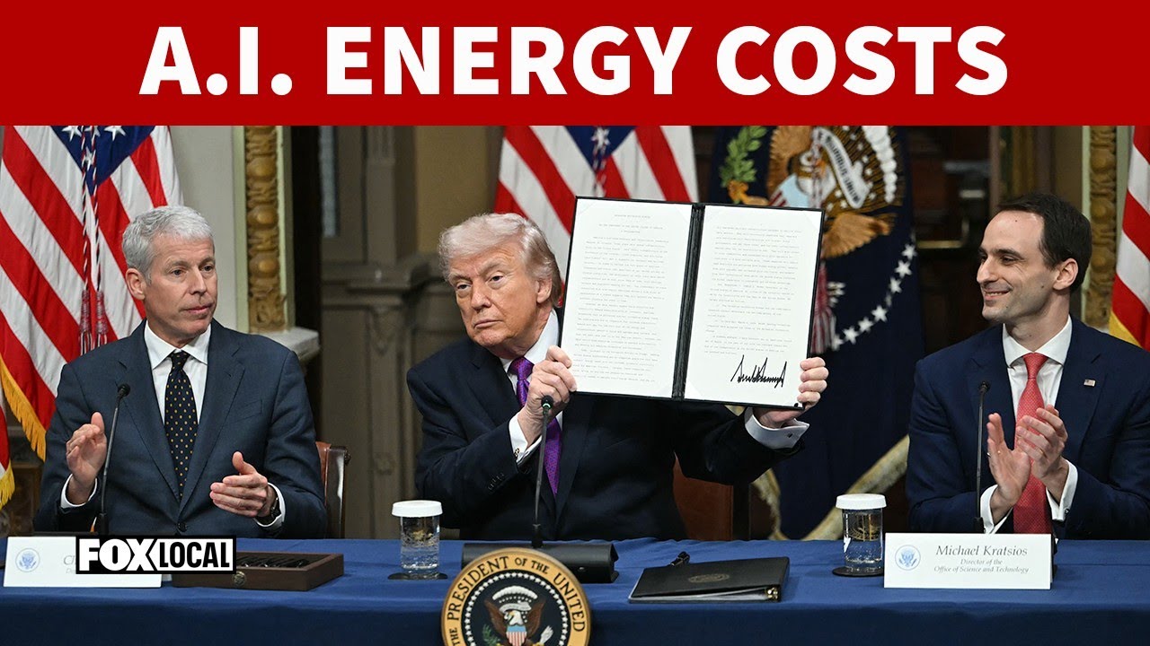 FULL: President Trump hosts roundtable on A.I. energy costs
