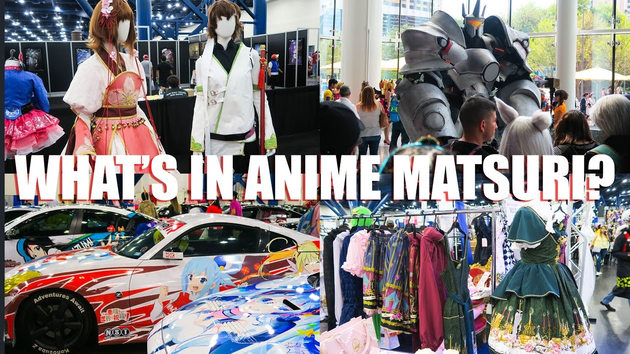 ANIME MATSURI 2017 DAY 2 VLOG 🎀🤖👗 Fashion Square, Car Show, Disacode & Gacharic Spin (April 8, 20