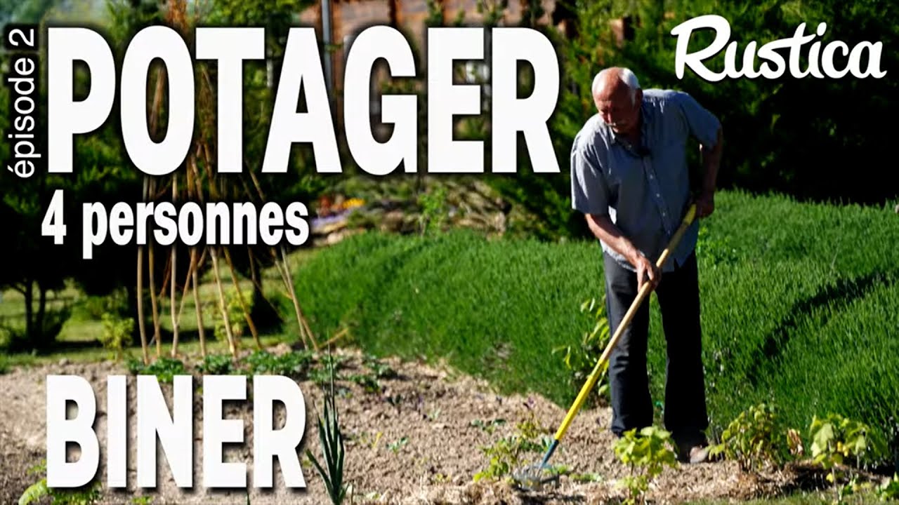 Potager pour 4 Personnes –2 En mai, biner et pailler
