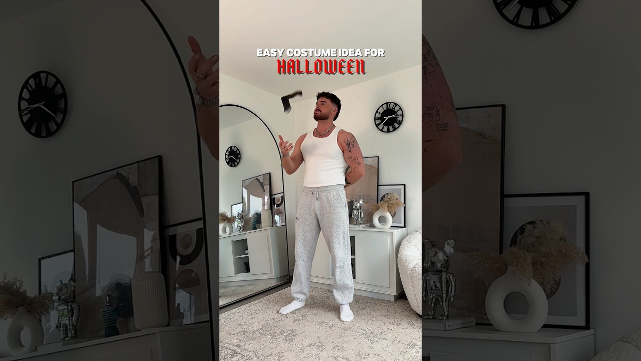 EASY HALLOWEEN COSTUME | men&rsquo;s fashion #mensfashion #fashion #halloween #halloweencostume #costume
