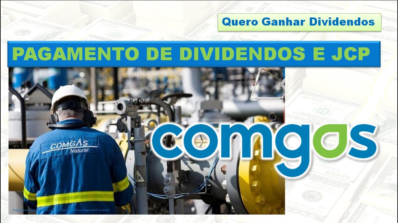 Comg&aacute;s pagar&aacute; 1 Bilh&atilde;o em Dividendos e JCP #CGAS3 #CGAS5 #Comg&aacute;s #G&aacute;s #Dividendos #JCP