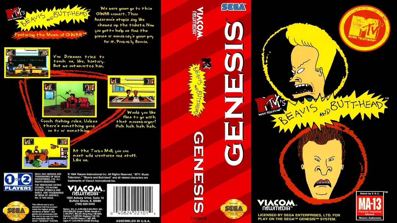 [Recruiters Office] Beavis and Butt-Head (SEGA Mega Drive/Genesis Music) 🎶