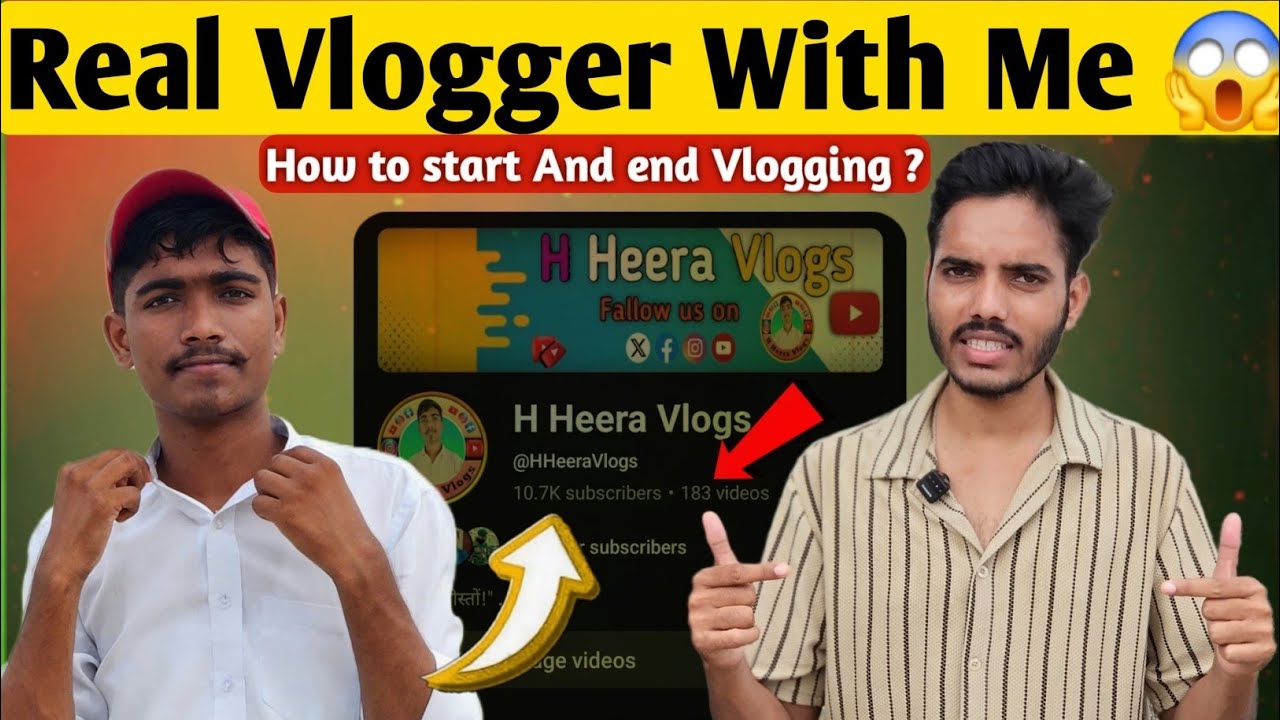एक viral vloger से जानते है, कि खुद का चैनल कैसे #viral करें।Most important 10 questions for vloger✅