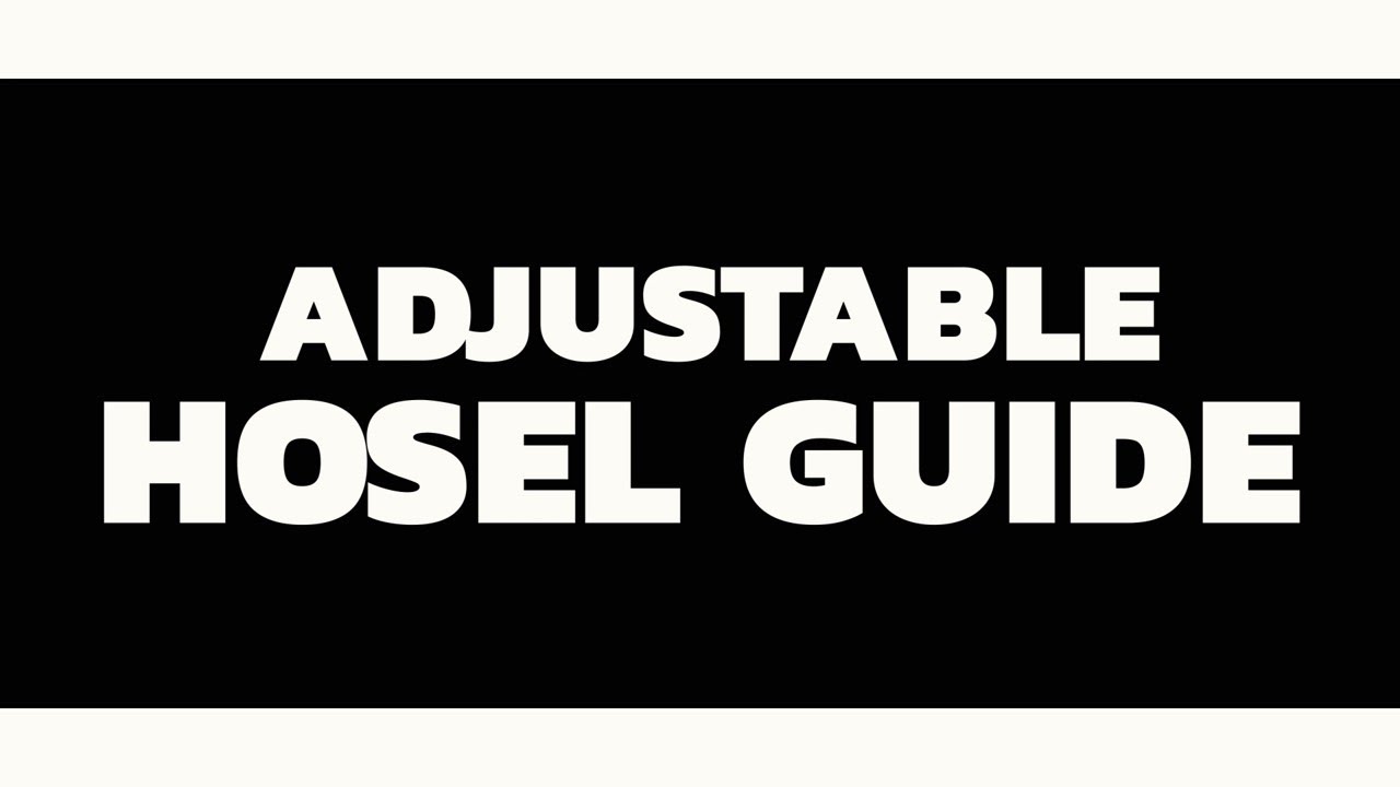 PXG ADJUSTABLE HOSEL GUIDE