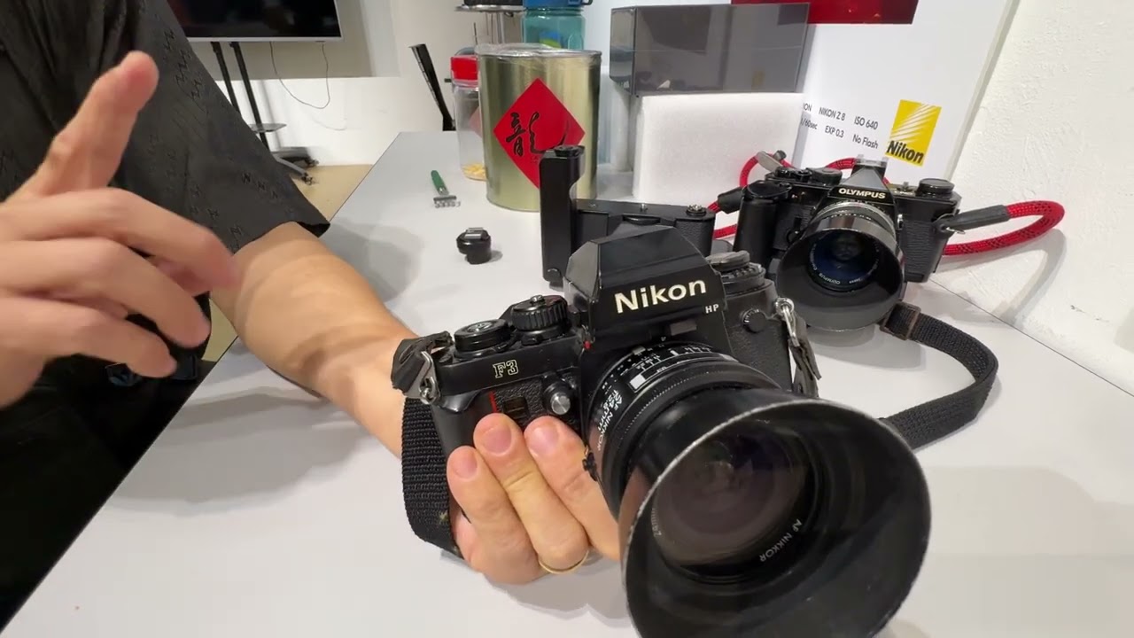 Mr Woo discusses the Nikon F3