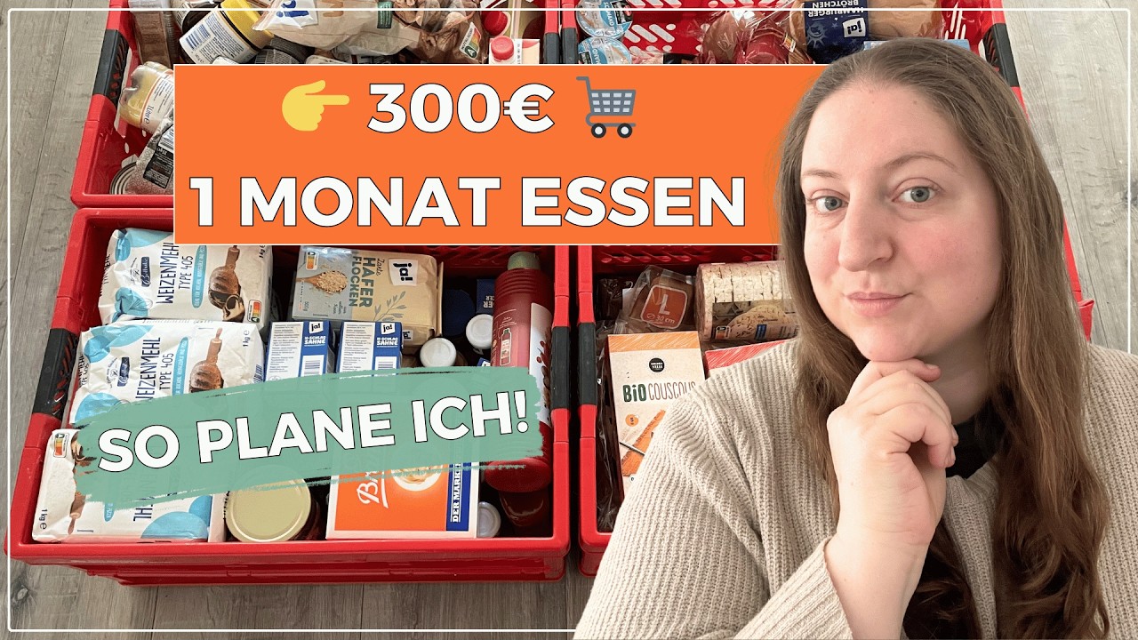 👉 So plane ich unseren 300€ Großeinkauf für 5 Personen 😳 Nur 1 Einkauf für 1 Monat | Big Mary