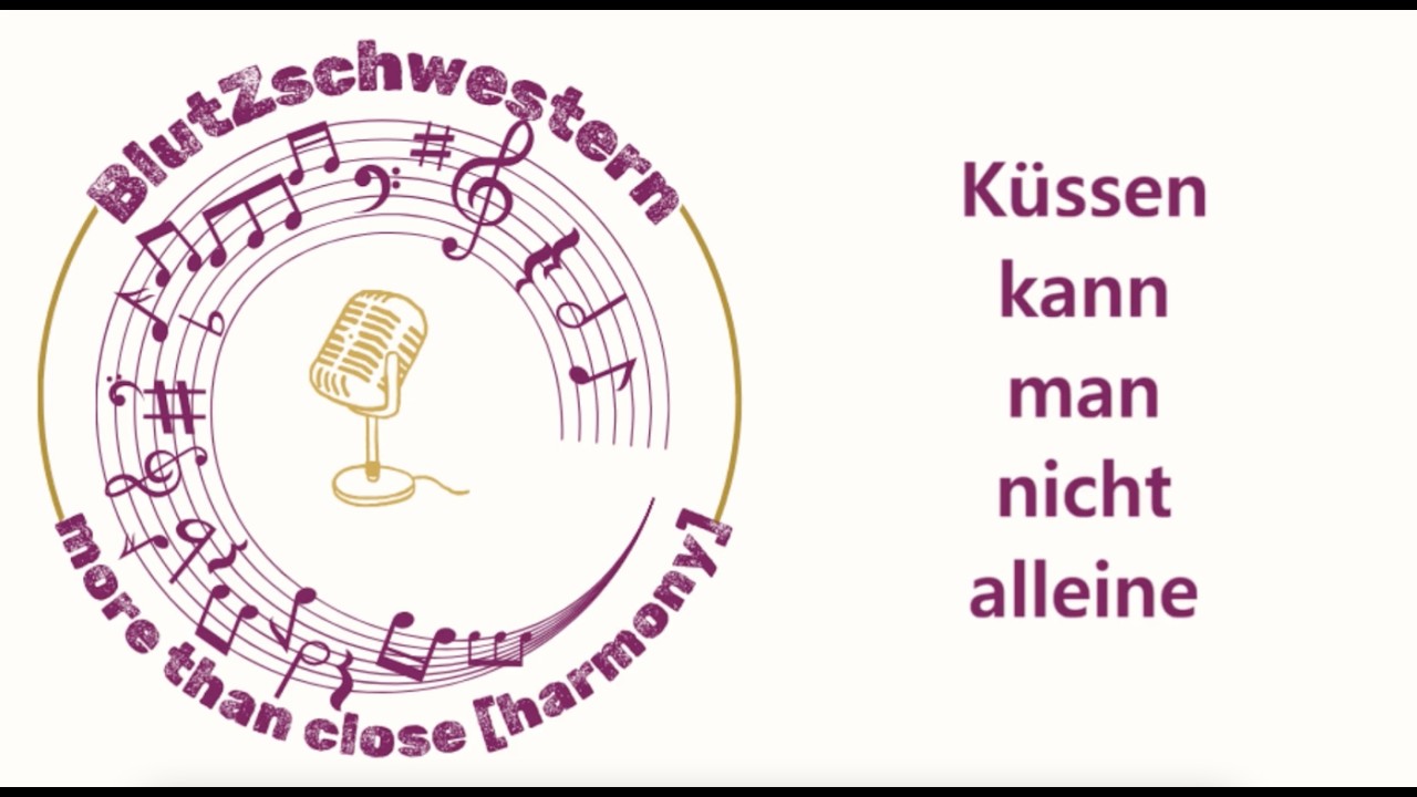BlutZschwestern - „Küssen kann man nicht alleine“ (Max Raabe Cover)