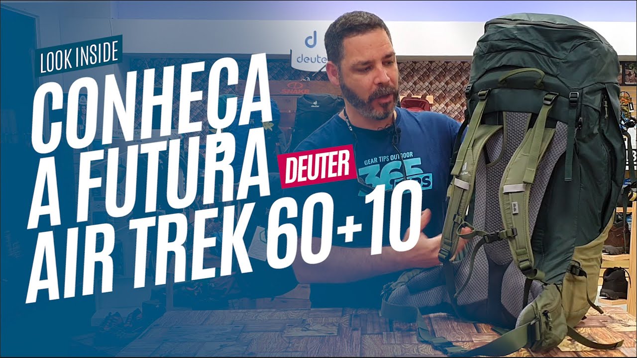 Nova Mochila Deuter Futura Air Trek 60+10 | Review | Gear Tips