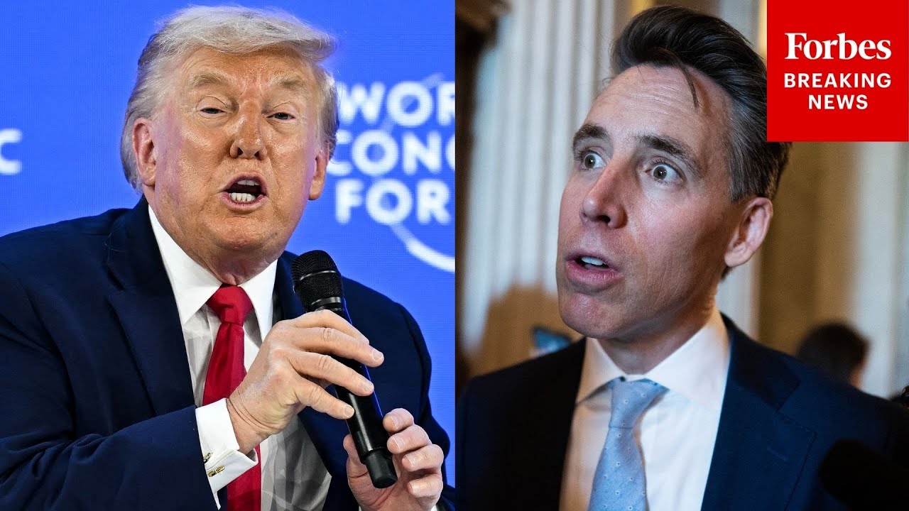 Josh Hawley Asked Point Blank About Trump Appearing In The Epstein Files More Than 1,000 Times