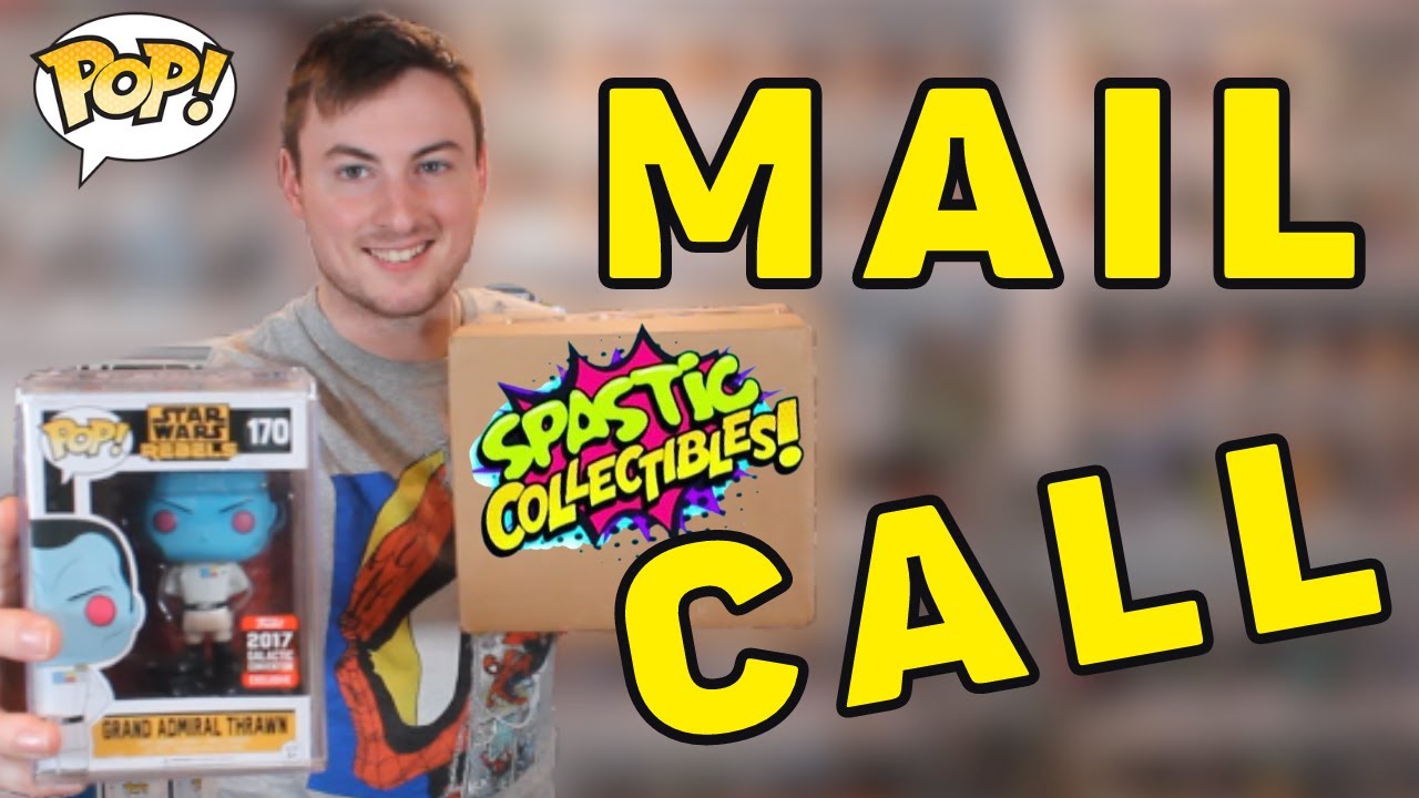 Opening a $60 Funko Pop Mystery Box from Spastic Collectibles! Plus Grail Mail!
