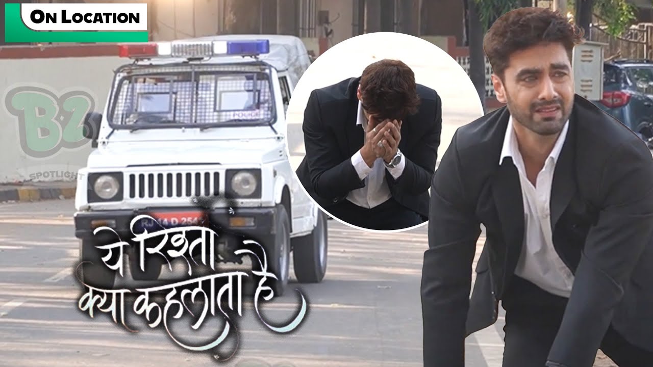 Arman दौड़ा पुलिस के गाड़ी के पीछे, Vidya को जाते देख हुआ Emotional |On Location | YRKKH | Star Plus