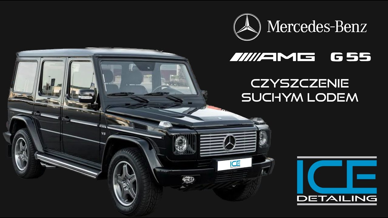 DRY ICE CLEANING MB W463 G55 AMG / CZYSZCZENIE SUCHYM LODEM