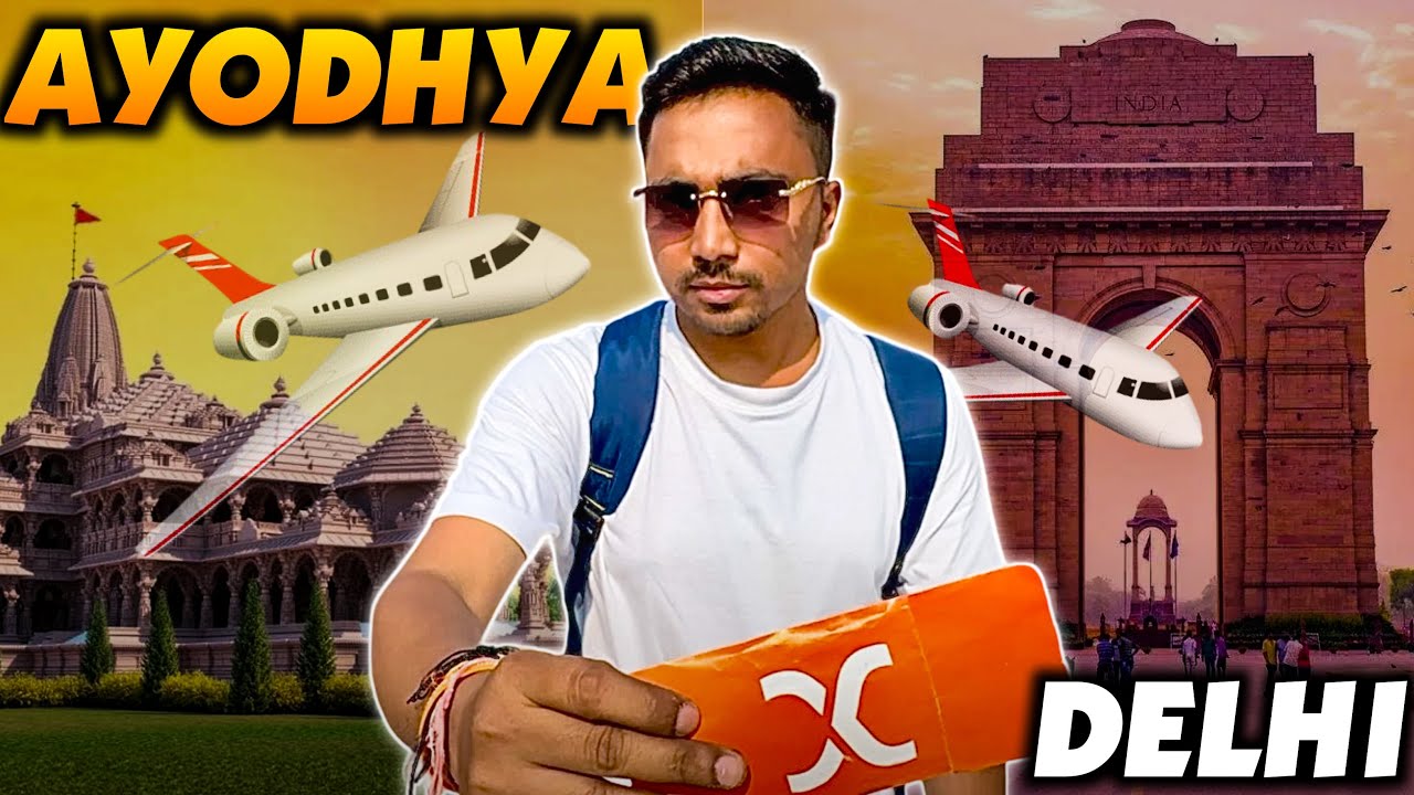 Ayodhya to Delhi by Air India Express, Ayodhya Airport - All information ℹ️ #ayodhyaairport 