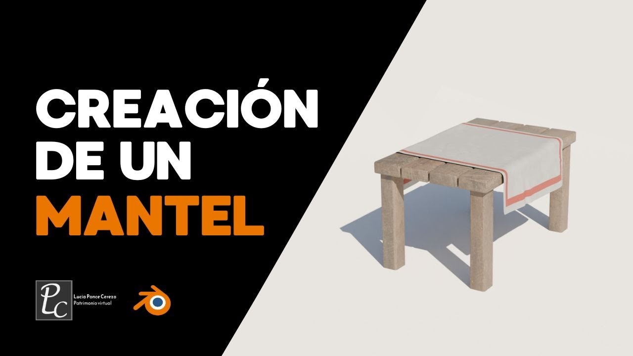 Blender - Creación de un mantel
