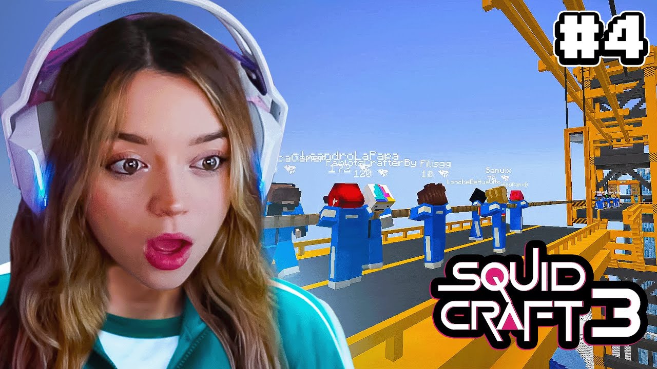 NOS FUNARON 😟 || TURBOOOO!!! DIA 4 SQUID CRAFT GAMES