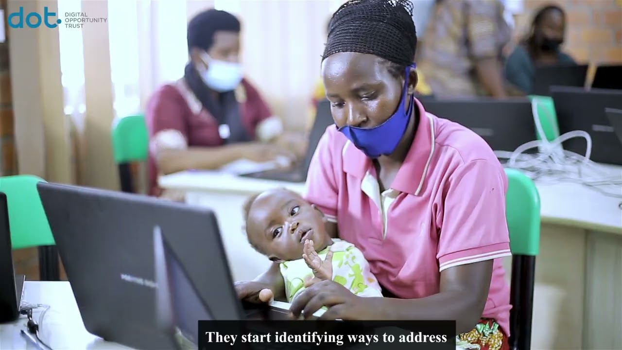DOT Rwanda's digital business training and coaching to women entrepreneurs