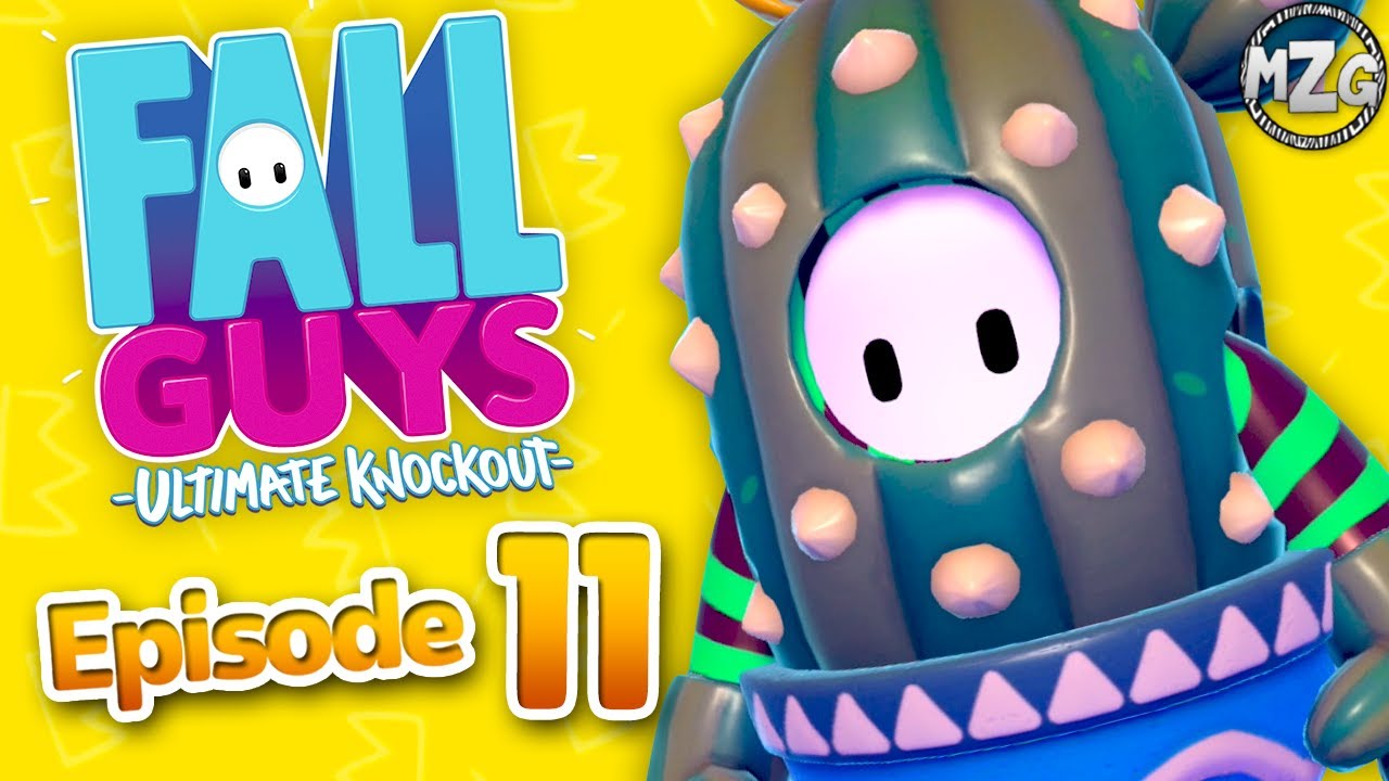 Fall Guys: Ultimate Knockout Gameplay Part 11 - Prickles Costume! Free Legendary Costume!