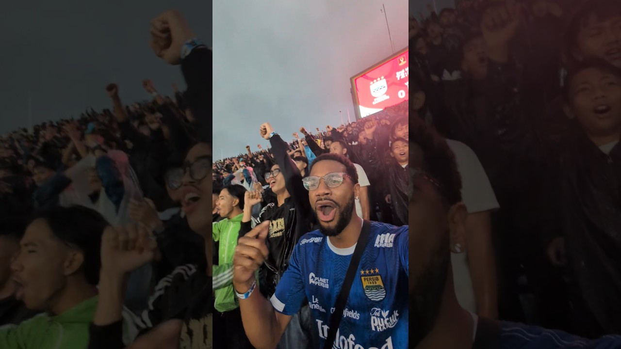 Joining the Persib Bandung Fans 