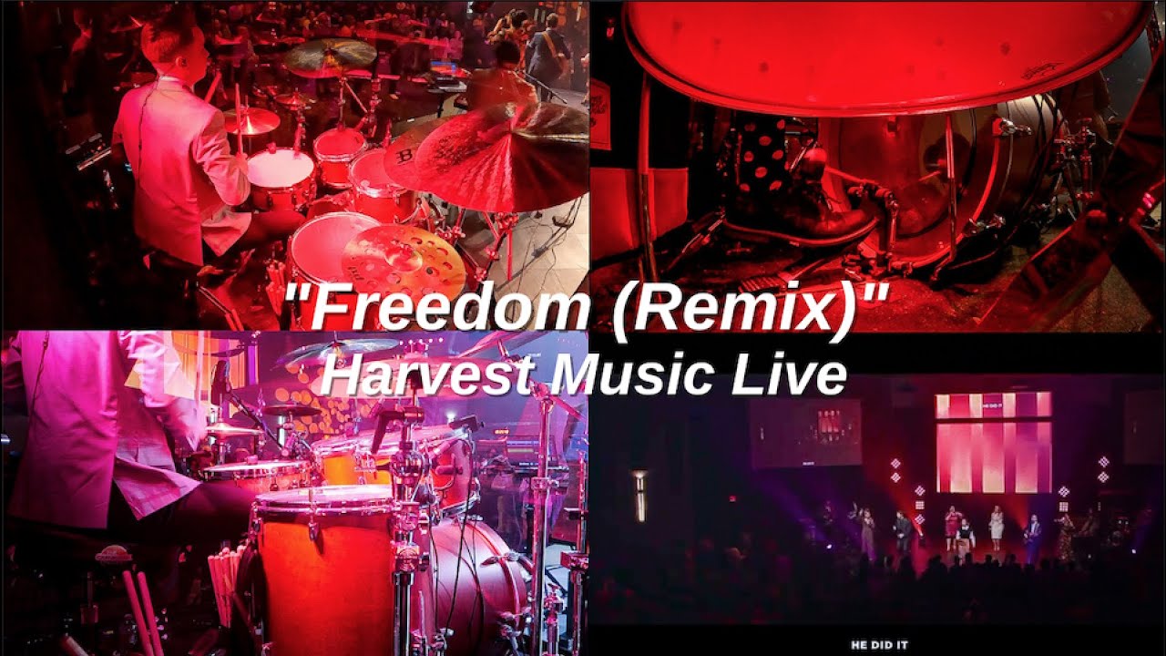 Freedom (Remix) Drum Cover // Harvest Music Live // Brett Middleton