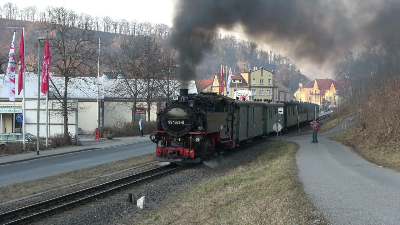 Altbauwoche bei der Weißeritztalbahn 2025 / Teil 1 / von Freital-Hainsberg nach Dippoldiswalde