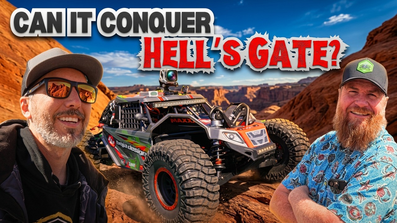 FPV Car vs. Moab: Epic Off-Road Challenge!