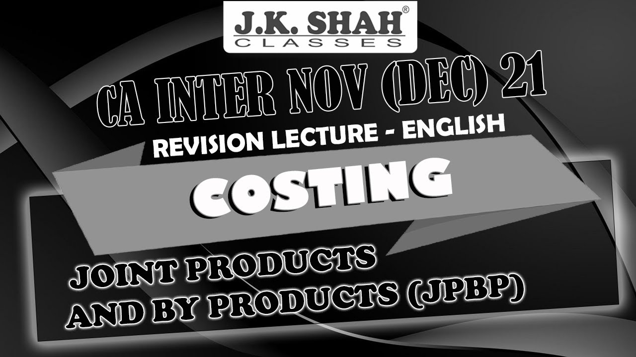 Joint Products and By Products (JPBP) | English