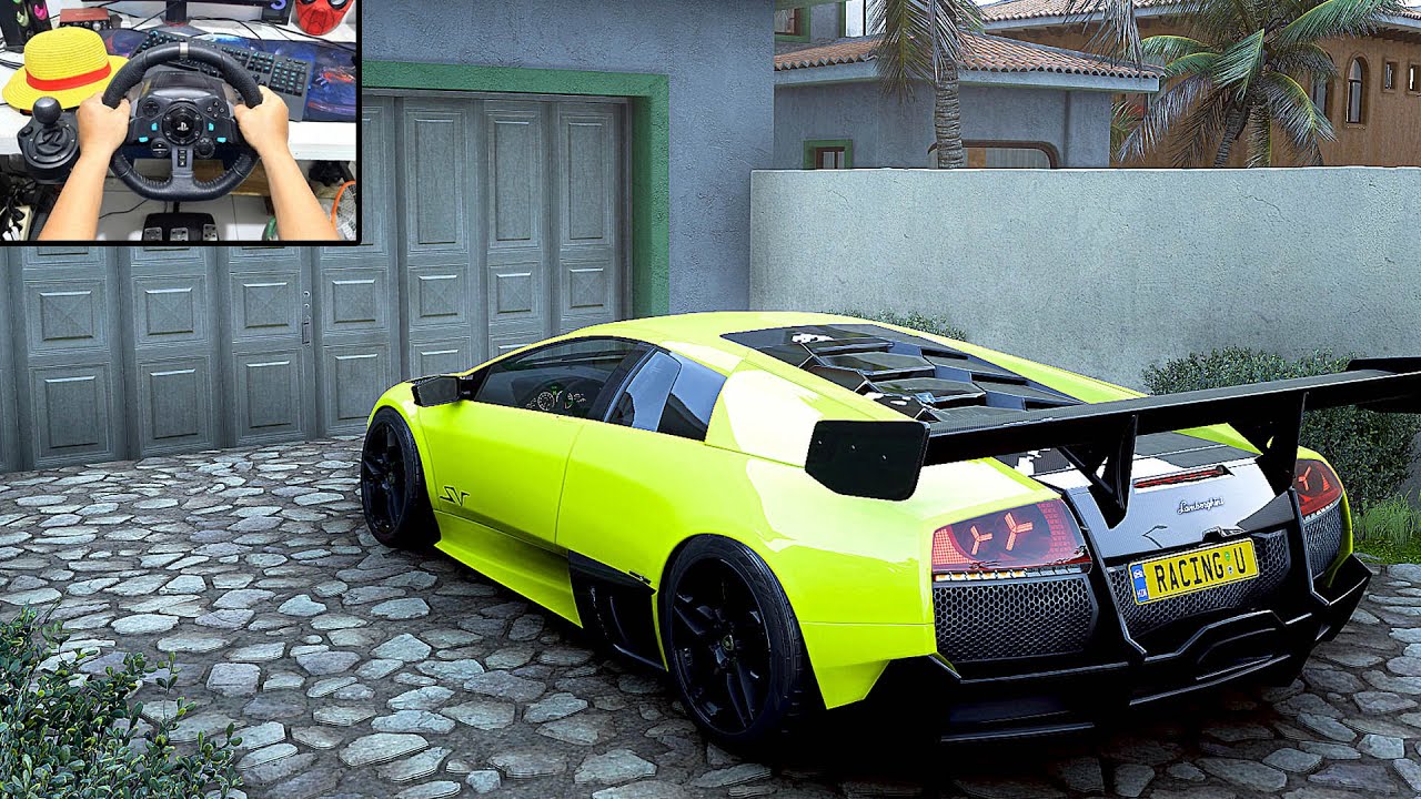 Lamborghini Murcielago SV - Forza Horizon 5 | Logitech G29 Steering Wheel