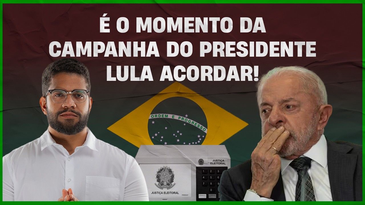 &Eacute; o momento da campanha do Presidente Lula acordar!
