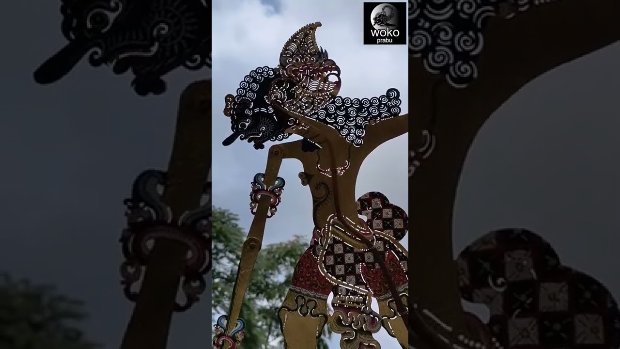 WAYANG KULIT MINI KOLEKSI WOKO PRABU. #wayang #wayangjawa #wayangpurwa #wayangkulit #shorts #puppet