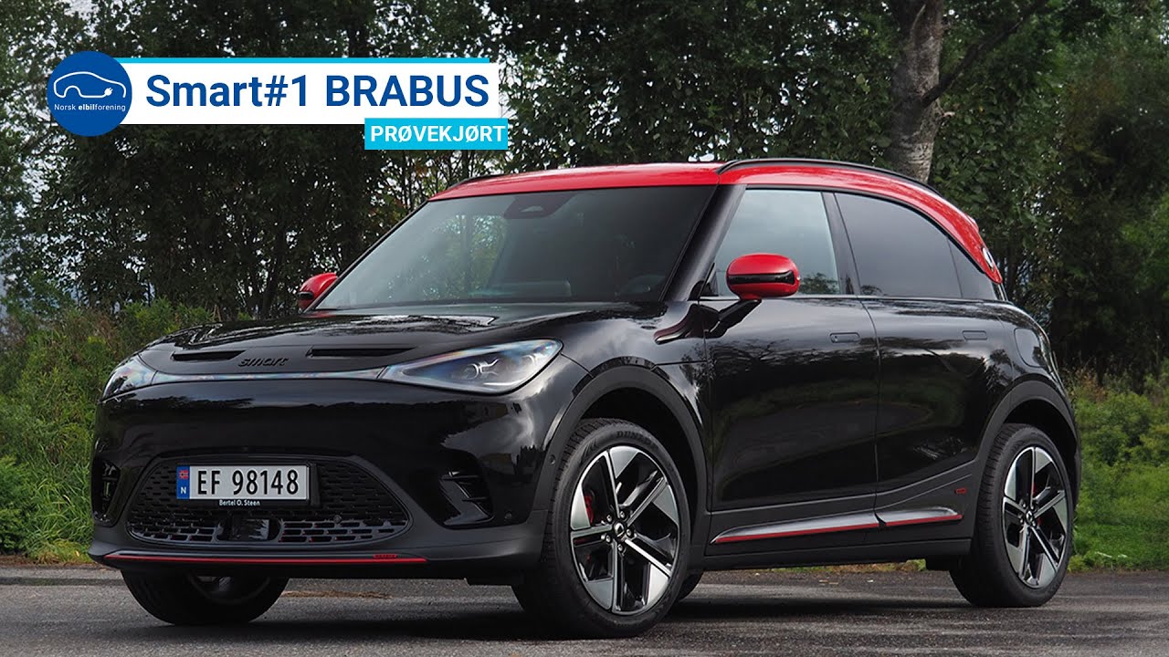 Prøvekjøring av Smart#1 BRABUS - smart og morsom